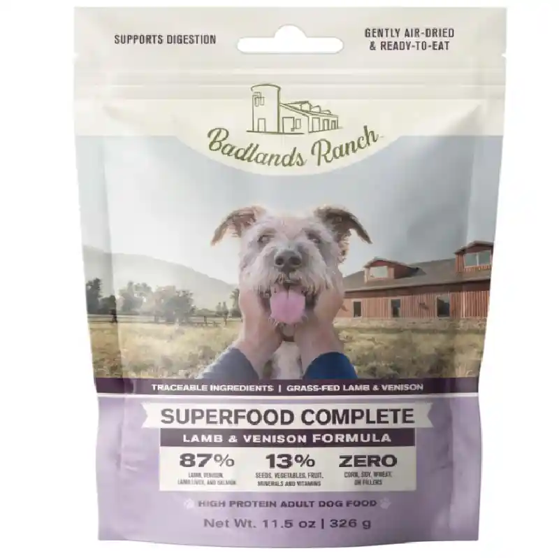 11.5 OZ BADLANDS RANCH LAMB/VENISON AIR DRIED