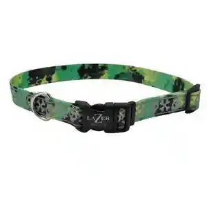 COASTAL LZR BRITE COLLAR LIME SKULLS 18-26"