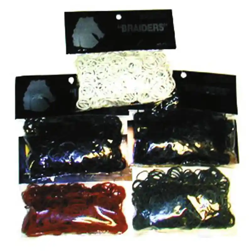 BRAID BANDS BRWN 500 CT