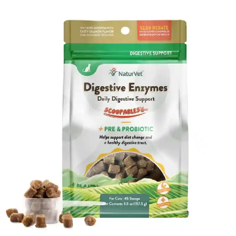 NV SCOOPABLES CAT DIGEST ENZYMES 5.5OZ