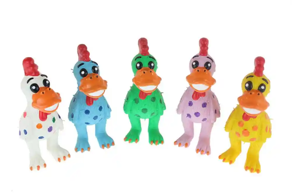 MP RUBBER CHICKEN ASST 5"