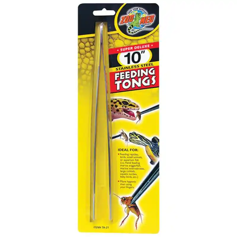 FEEDING SS TONGS 10"