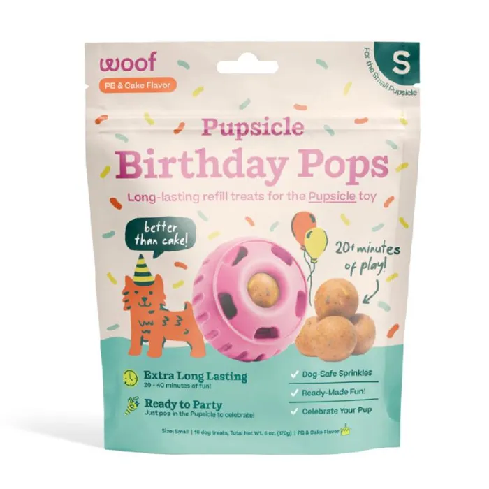 WOOF BDAY TREAT SML 6oz