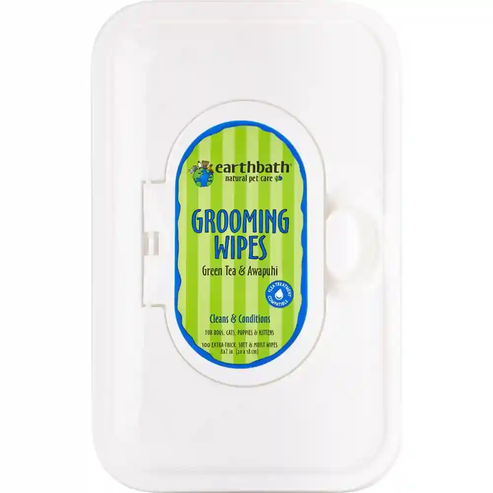 EB GROOMING WIPES GRN TEA AWAPUHI 100CT