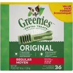 GREENIES REGULAR 36PK 36 OZ