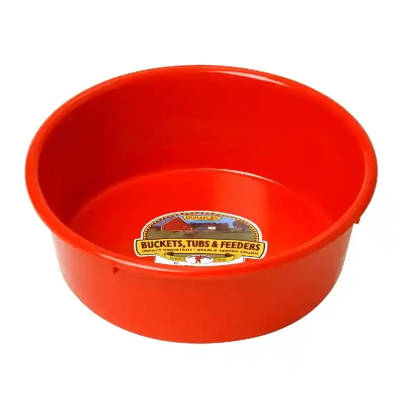 MILLER P5 PLASTIC PAN 5QT RED