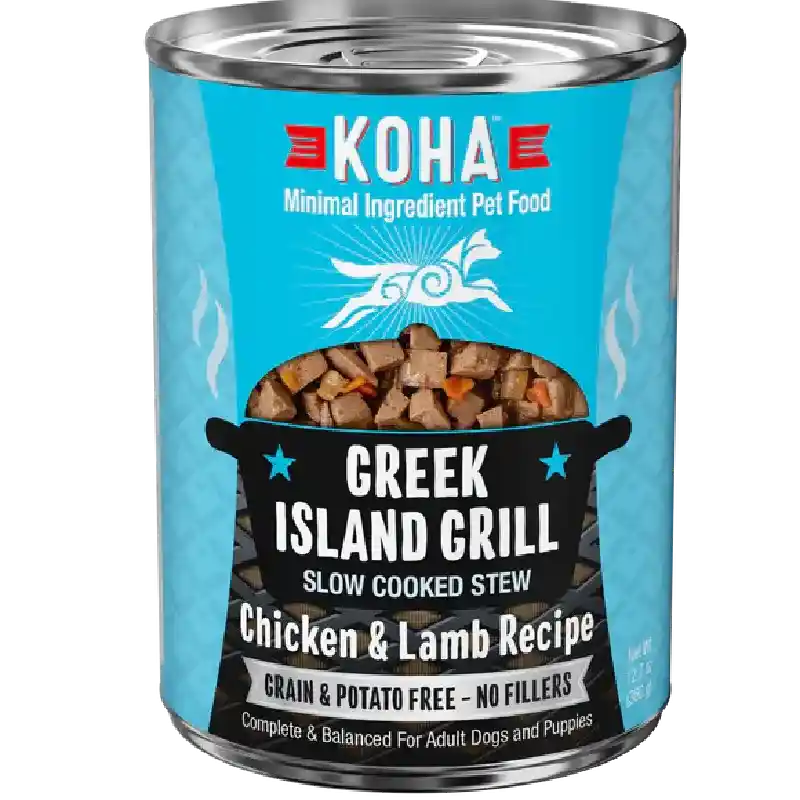 12.7 OZ KOHA DOG GF GRK ISLND GR