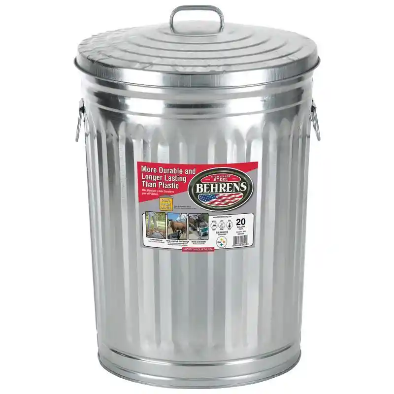 BEHRENS 20 GAL GARBAGE CAN