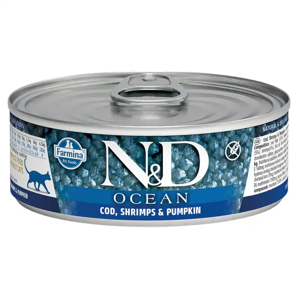 Farmina N&d Cod Shrimp/pumpkin Adult 2.46-oz