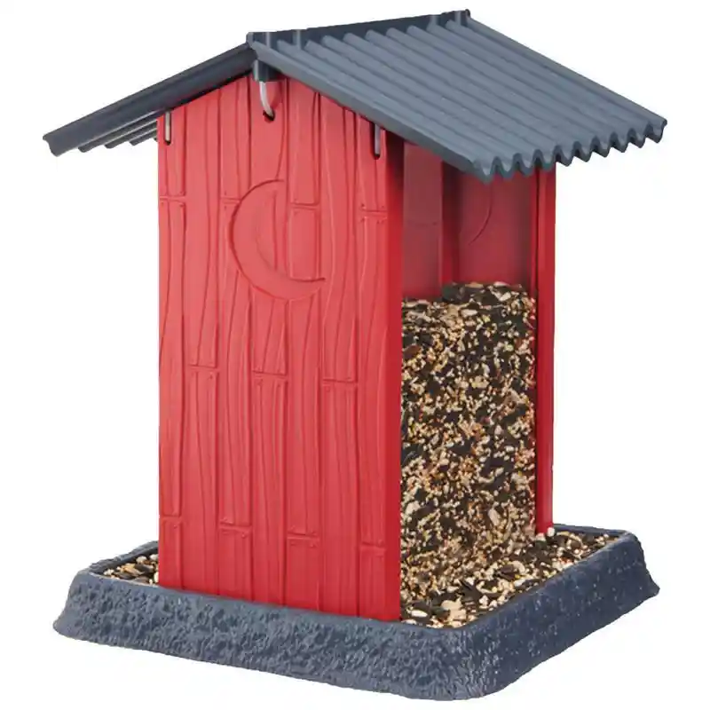 VC RED SHED BIRDFEEDER 9209