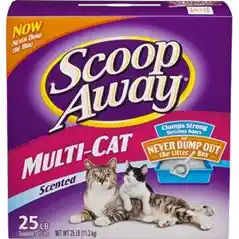 Scoop Away Multi Cat Litter 25 Lbs