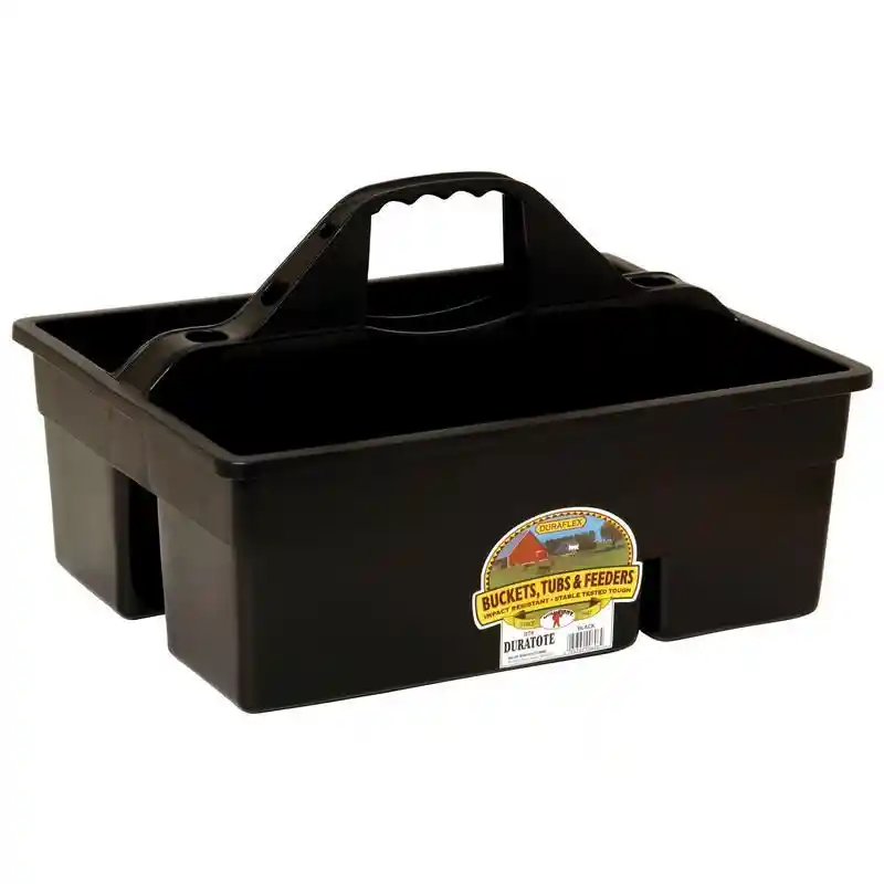 DURA TOTE PLASTIC BLACK DT6