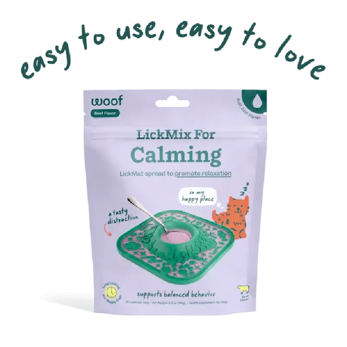 WOOF LICK MIX MAT CALM 5.5oz