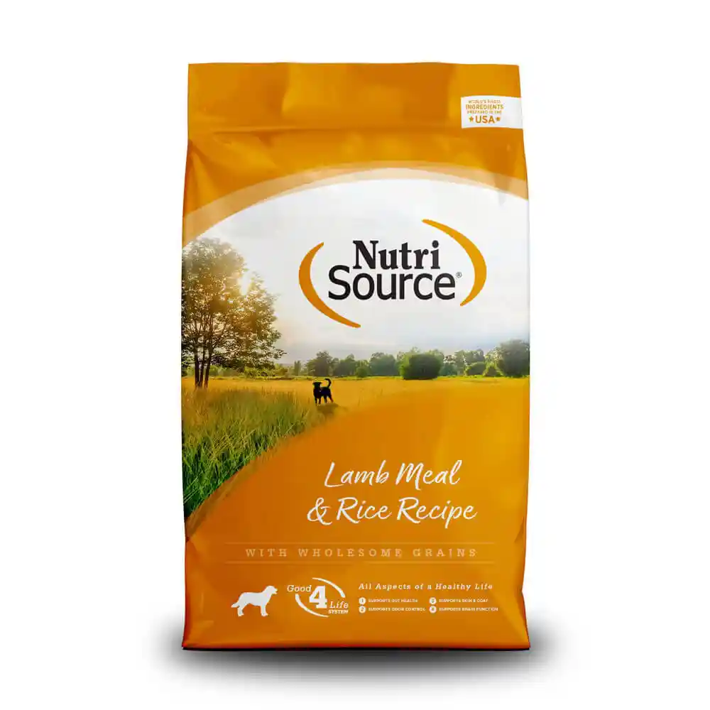 Nutrisource Dog Adult Lamb & Rice 26 Lb
