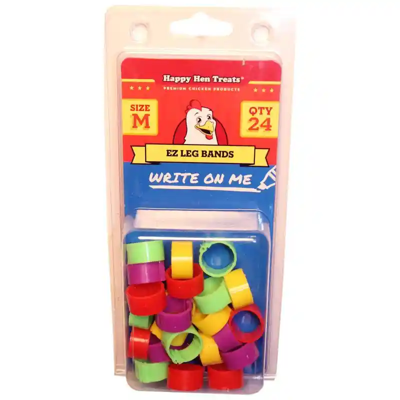 EZ LEG BANDS MED 24 CT