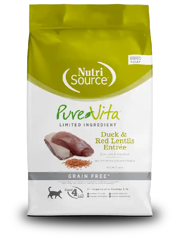 6.6# NS PUREVITA GF DUCK & RED LENTILS CAT