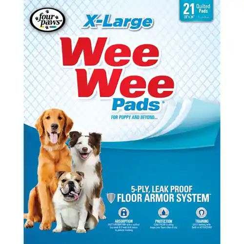 WEE PADS XL 21 PK