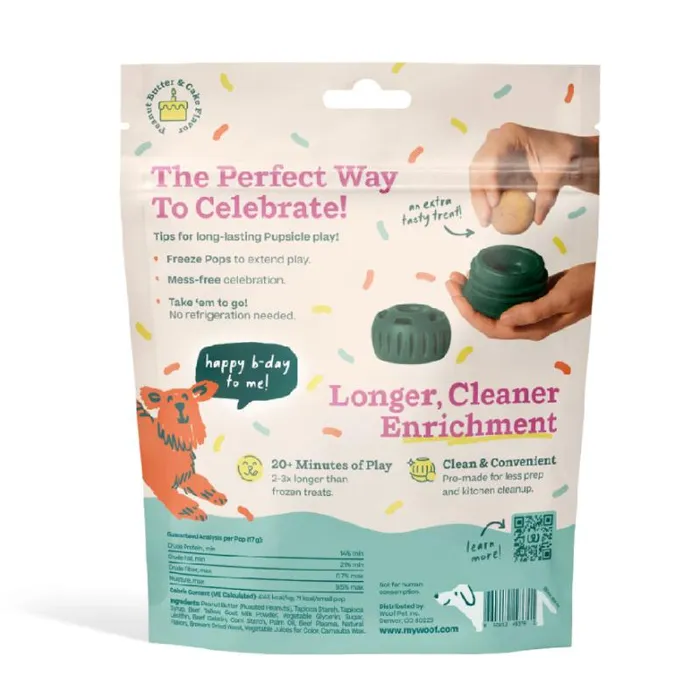 WOOF BDAY TREAT SML 6oz