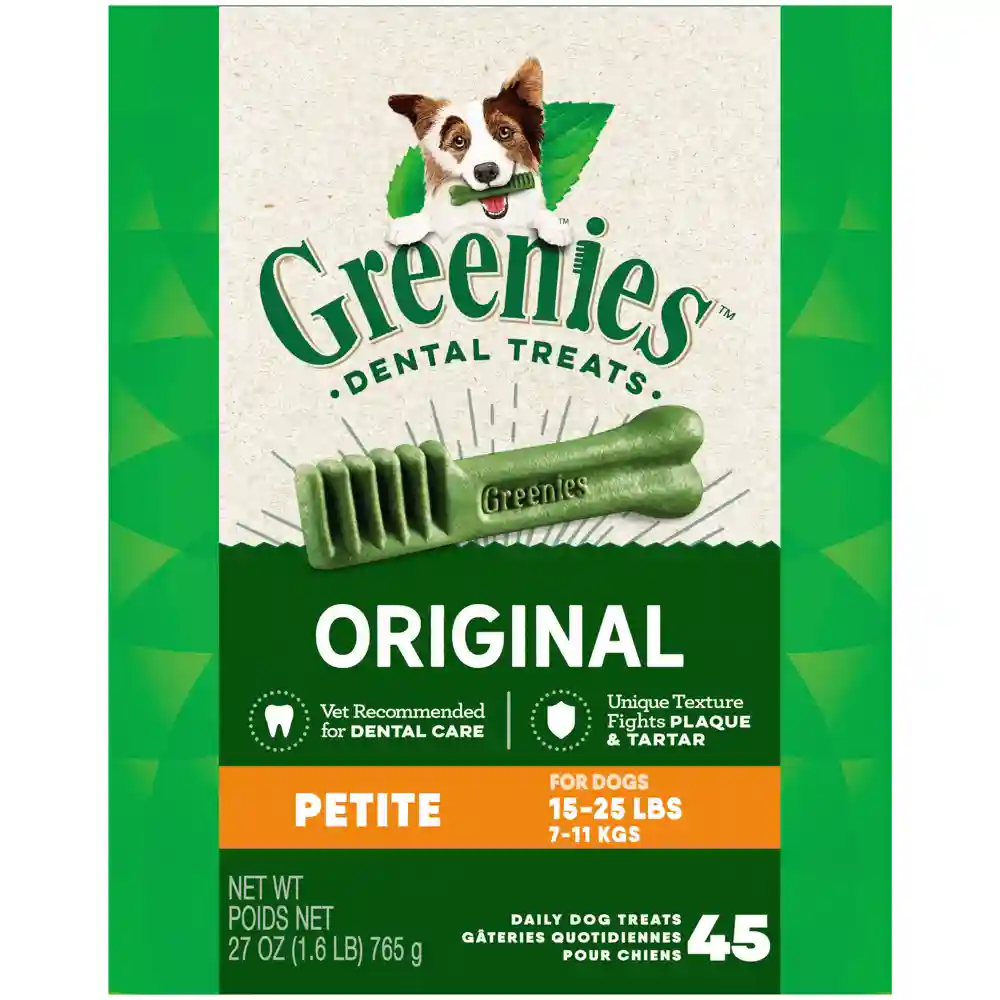 GREENIES PETITE 45CT 27 OZ