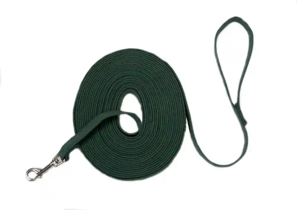 COTTON LEASH GREEN 30'