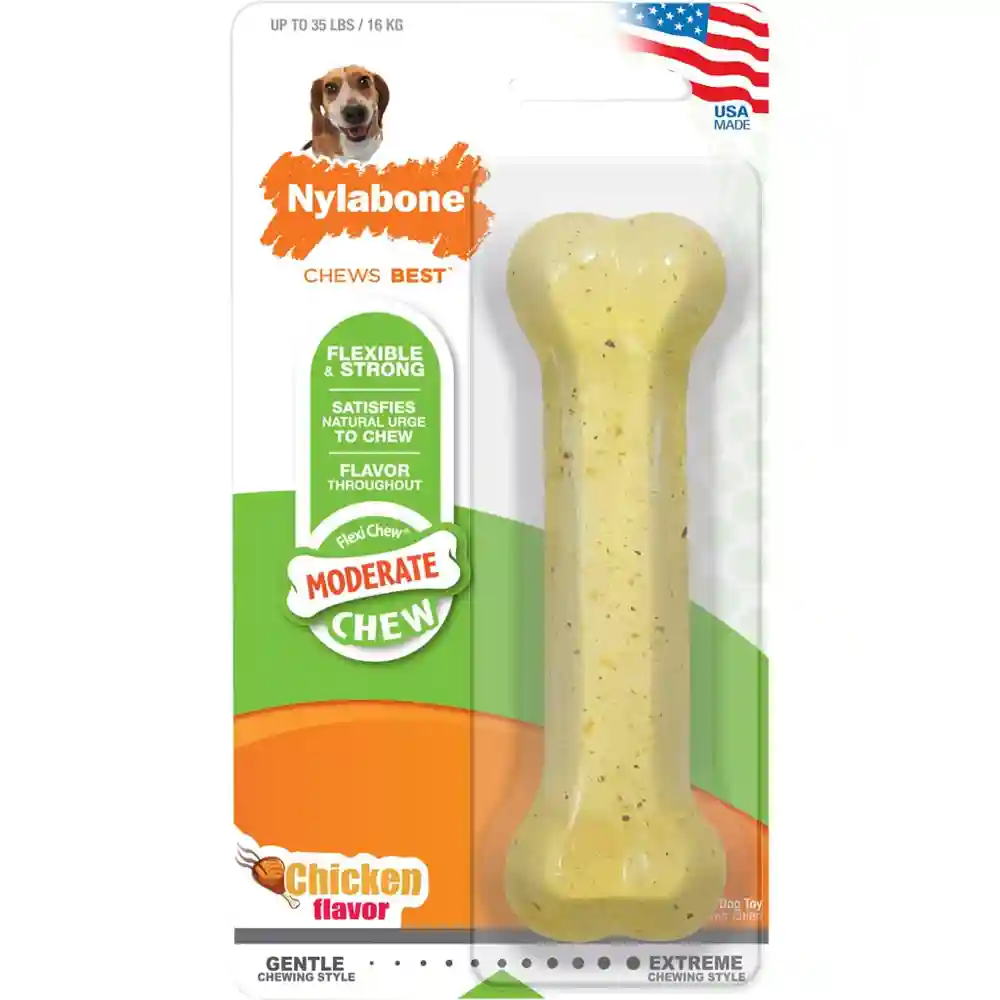 NYLABONE FLEXI CHEW CHKN