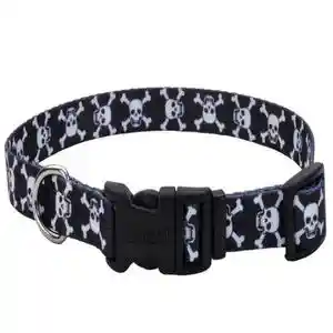 3/8" SKULLS COLLAR 12"