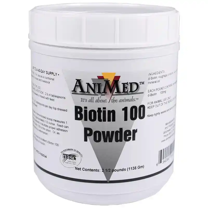 Biotin 100 Powder 2.5 Pound