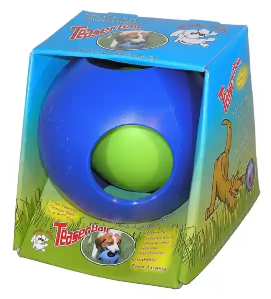 TEASER BALL 4.5" BLUE