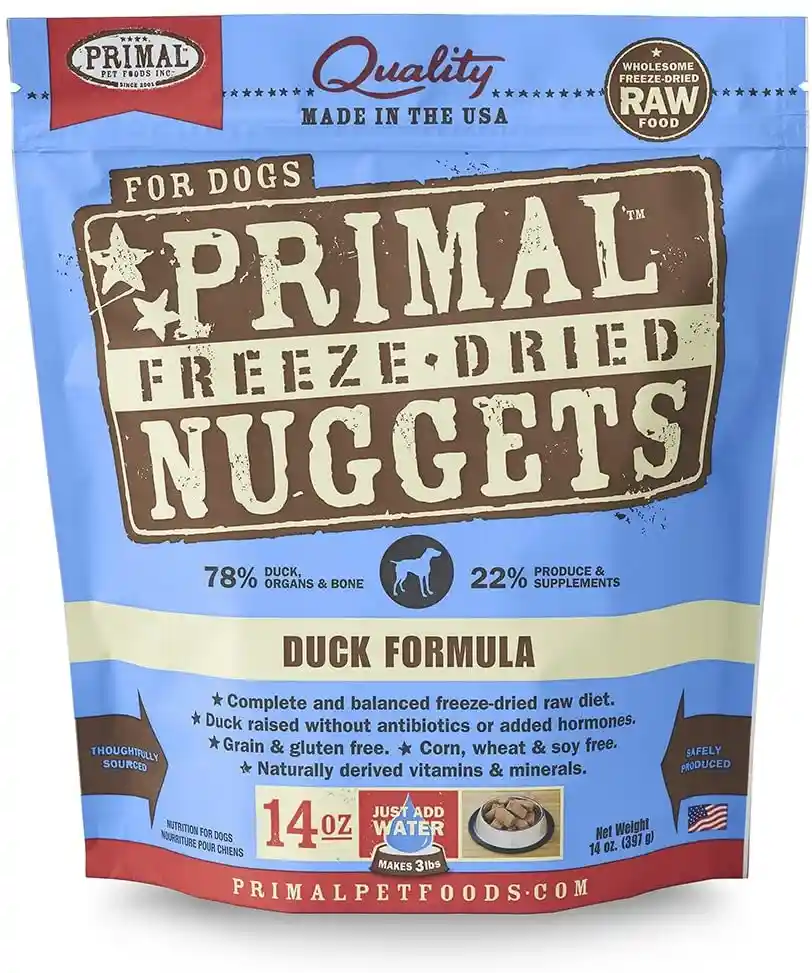 14 OZ PRIMAL FD DUCK TRKY FISH