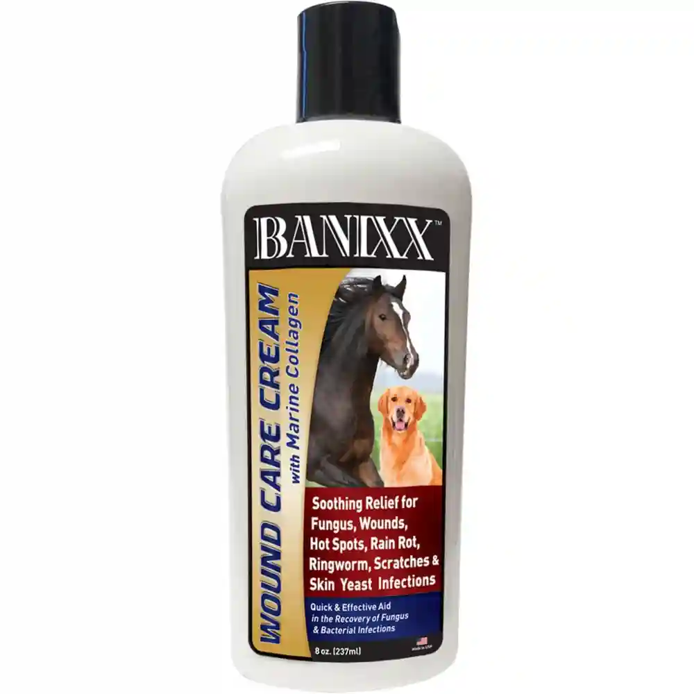 BANIXX WOUND CARE CREAM HORSE 8 OZ