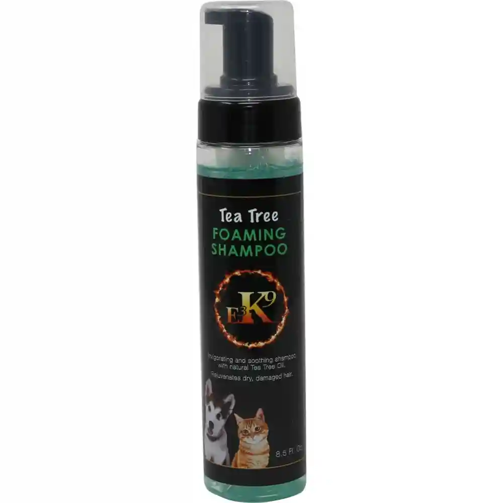 E3 K9 TEA TREE FOAM SHAM 8.5 OZ