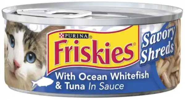 5.5 OZ FRISKIES SHRD OWFISH&TNA