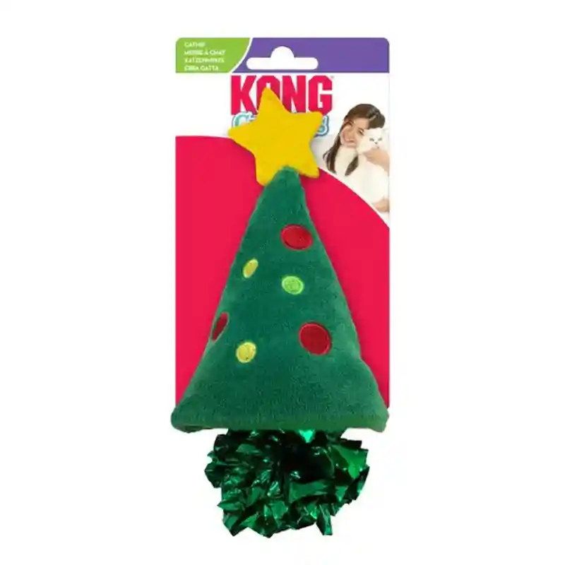 KONG HOLI CRACKLES XMAS TREE CAT