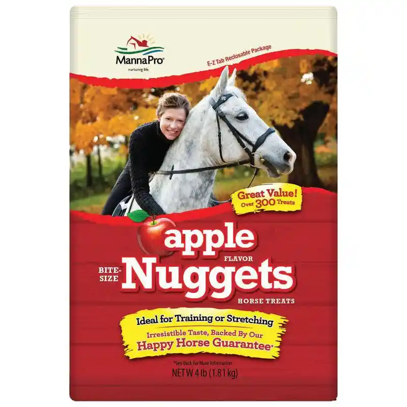 Bite-size Nuggets Horse Treats Apple 4 Pound