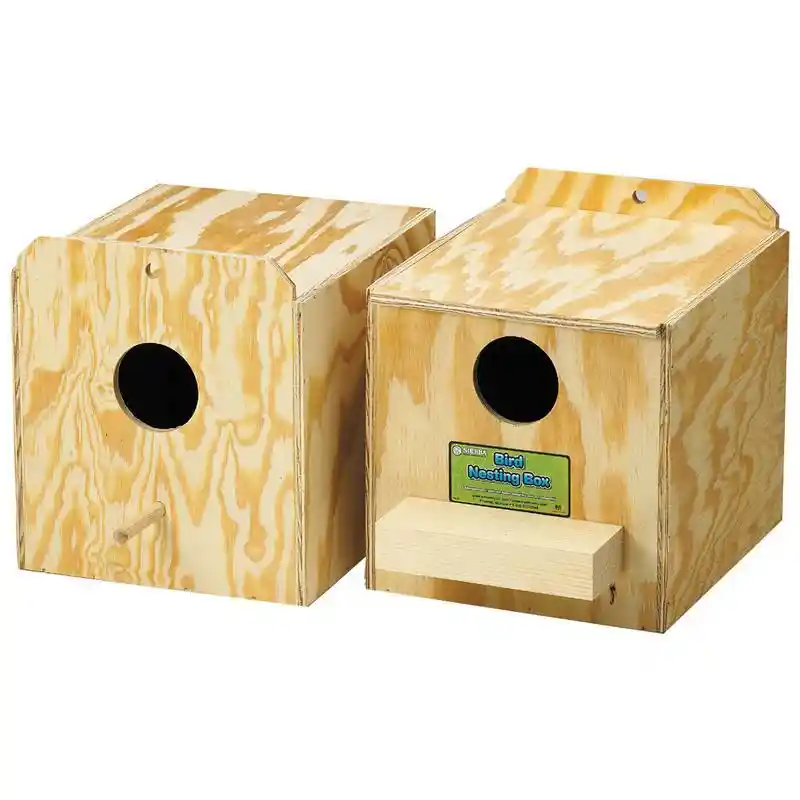 PARAKEET NEST BOX 6x6x6