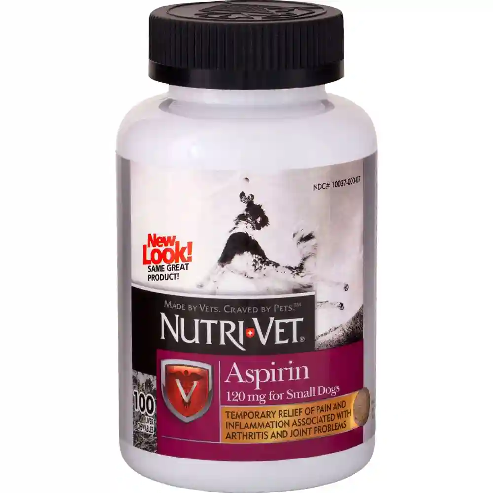 NUTRI VET SB ASPIRIN 100CT