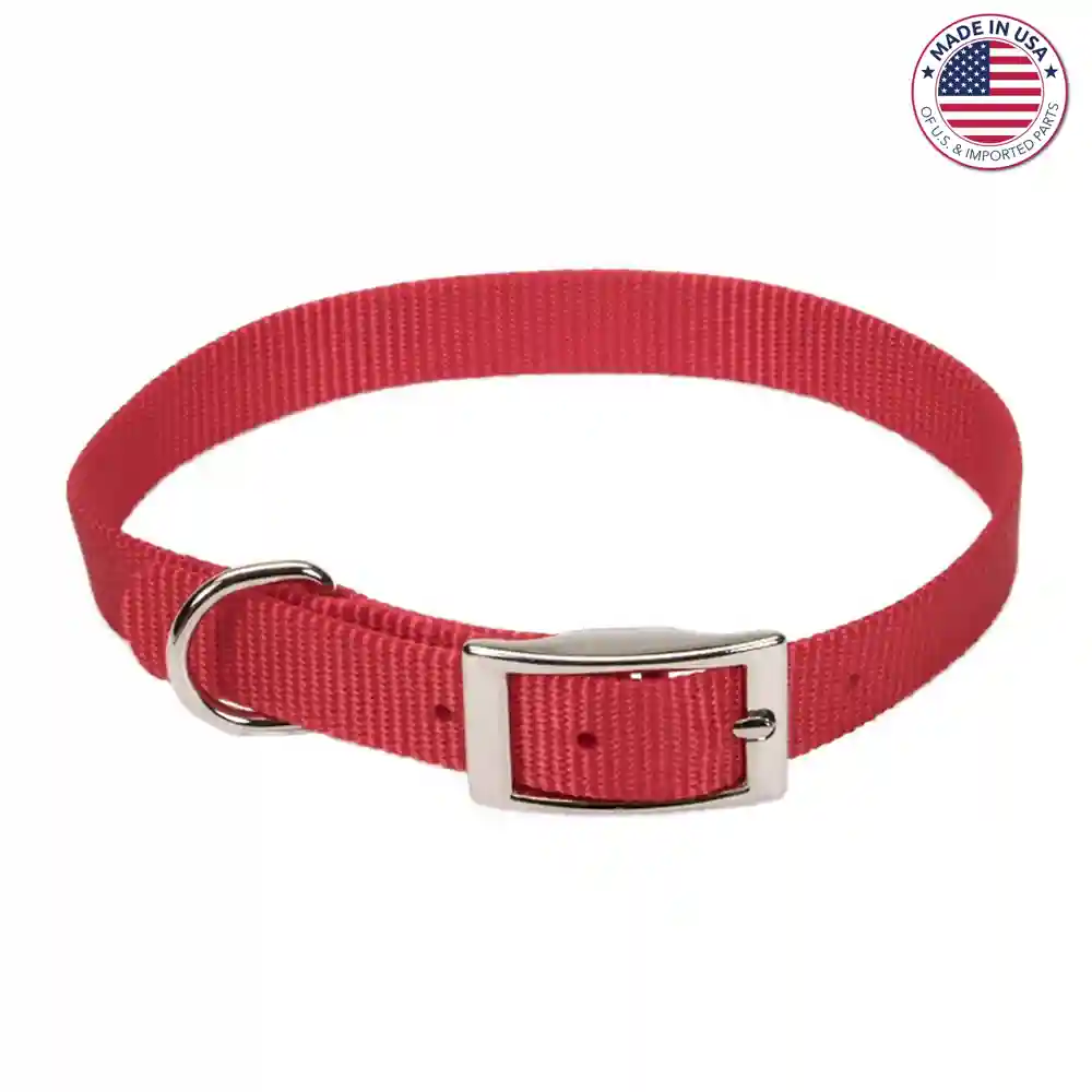 COASTAL 5/8" RED COLLAR 16"