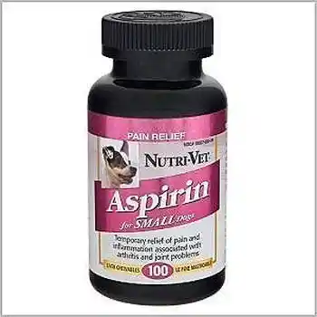 NUTRI VET SB ASPIRIN 100CT