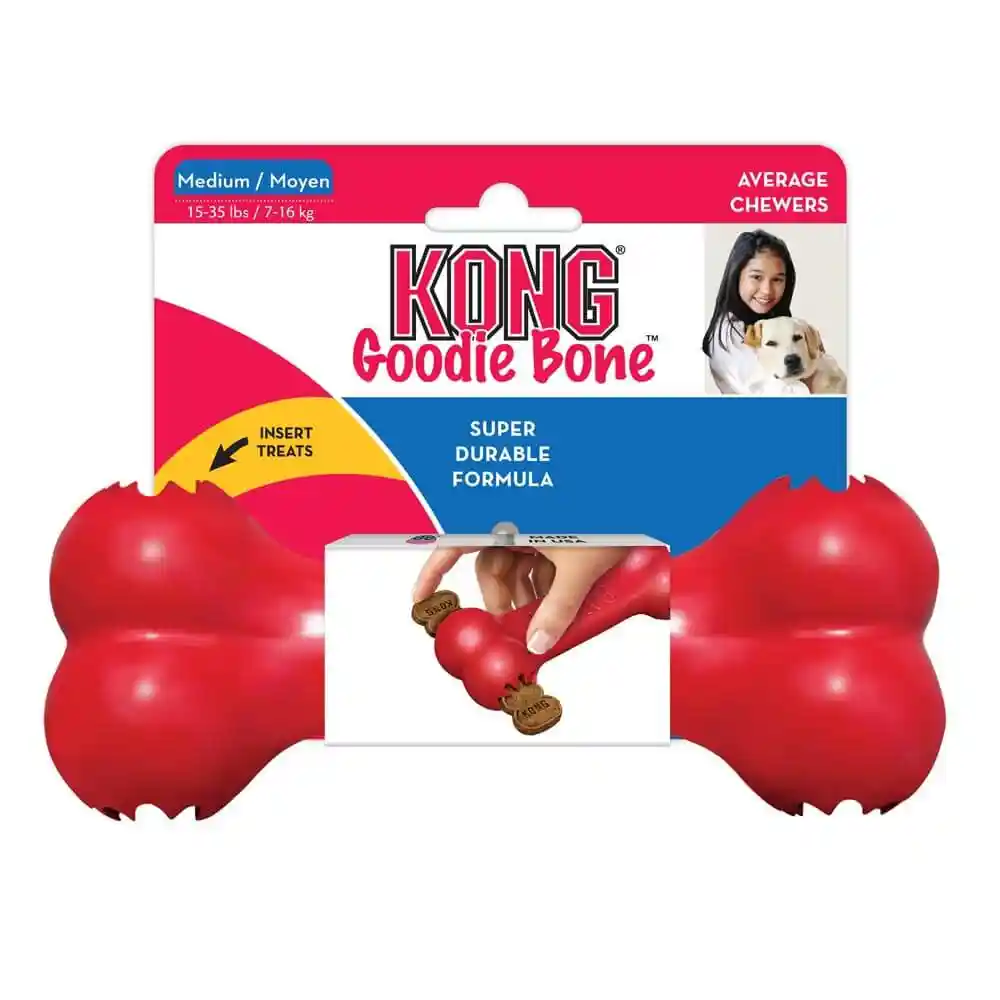 KONG GOODIE BONE RED MD