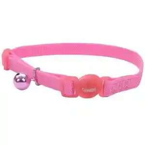 SAFECAT BRKAWAY COLLAR PINK 12"