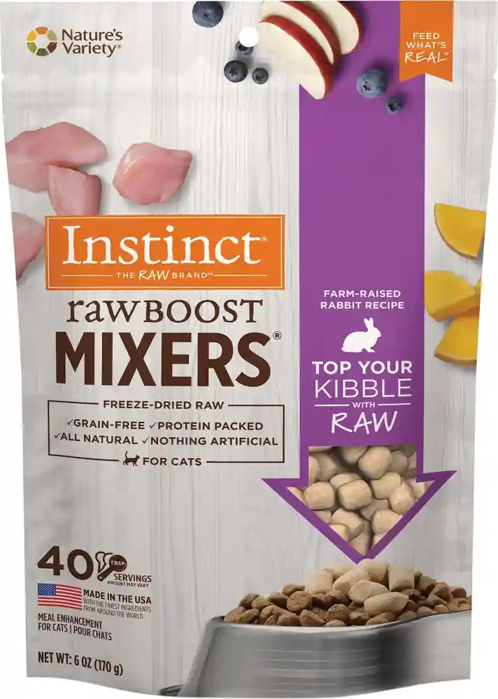 6 OZ NV RAW BOOST MIX RABBIT