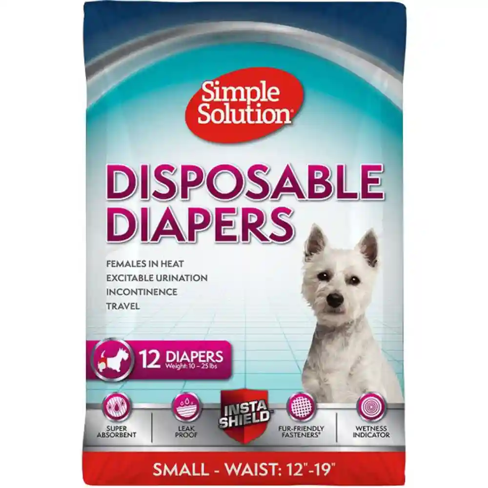 BRM DISPOSABLE DIAPERS SM 12PK