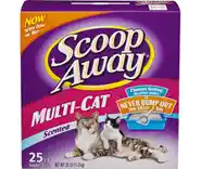 Scoop Away Multi Cat Litter 25 Lbs