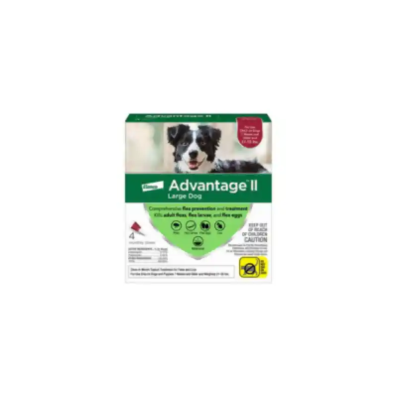 Advantage Ii Flea Treatment 21-55 Lbs 4 Ct