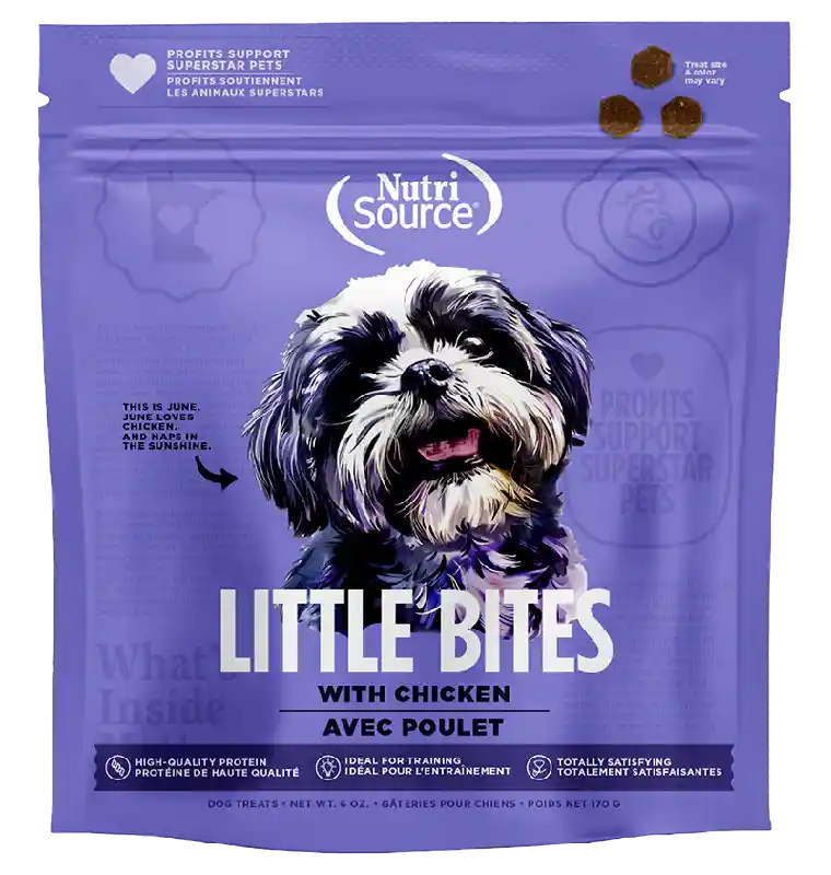 NS LITTLE BITES CHICKEN TREATS 6 OZ