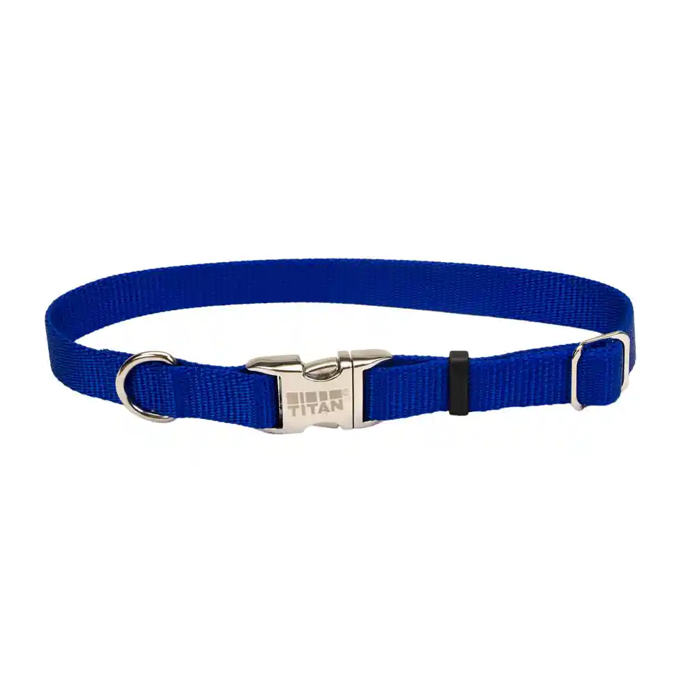 TITAN ADJ COLLAR 18-26" BLUE