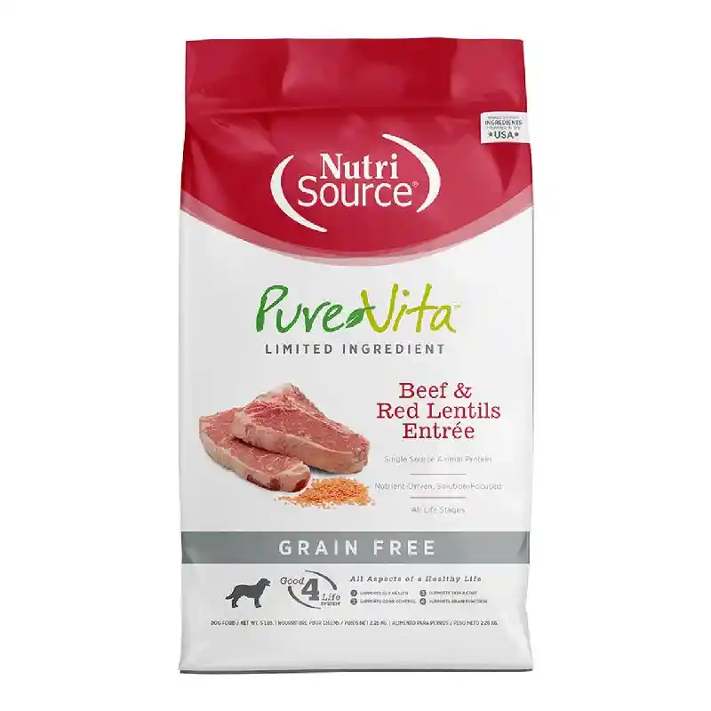 Purevita Dog Gf Beef 12#