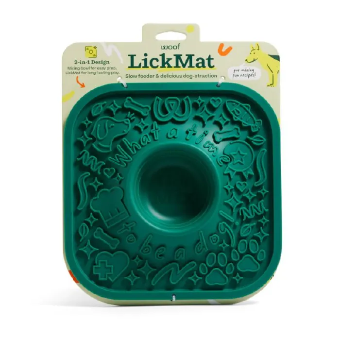WOOF LICKMAT GREEN