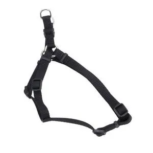 Adjustable Dog Harness - Black 3/8" X 12"18"