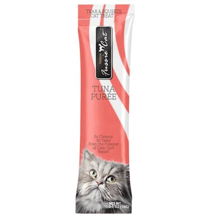 FUSSIE CAT TUNA PUREE .5 OZ 4PK